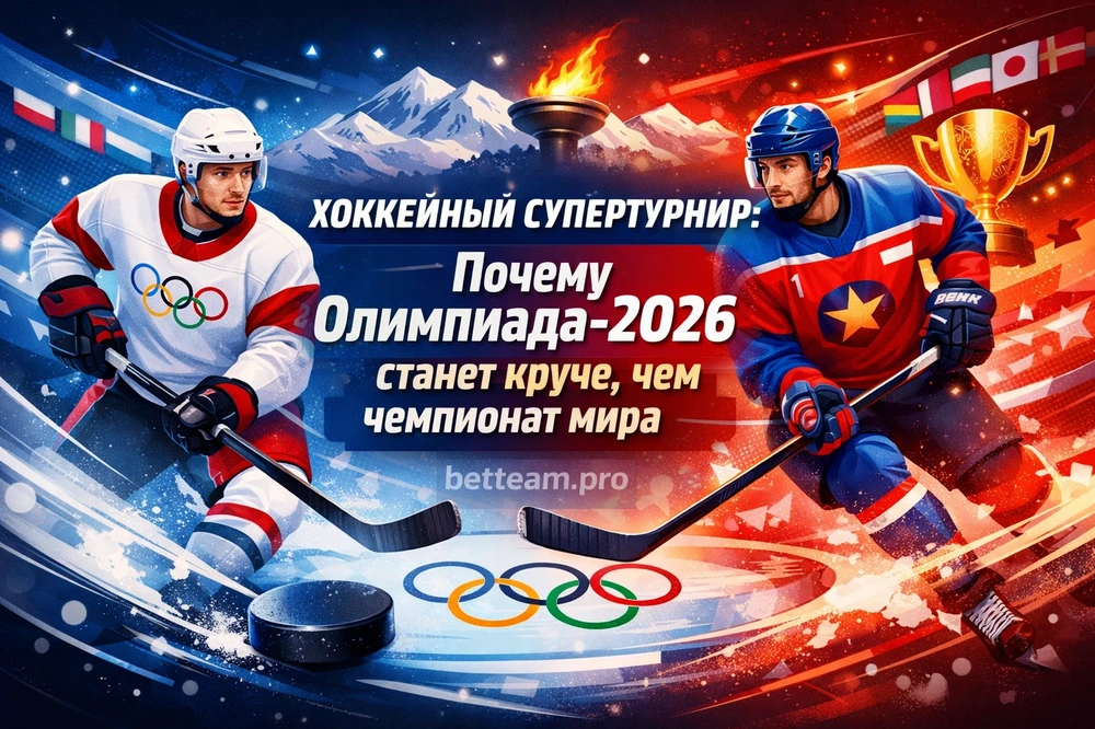 Хоккейный супертурнир: Почему Олимпиада-2026 станет круче, чем чемпионат мира