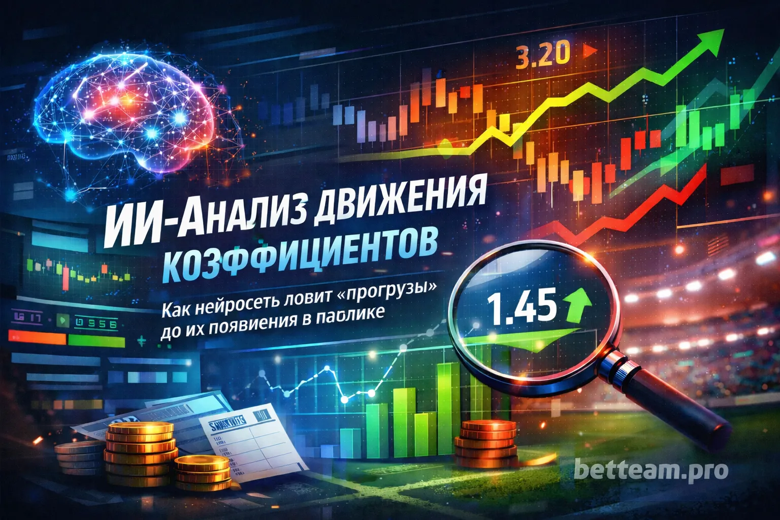 ИИ-анализ движения коэффициентов: как нейросеть ловит прогрузы