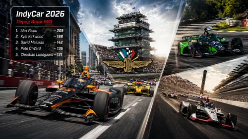Сезон IndyCar 2026 перед &laquo;пятисоткой&raquo;
