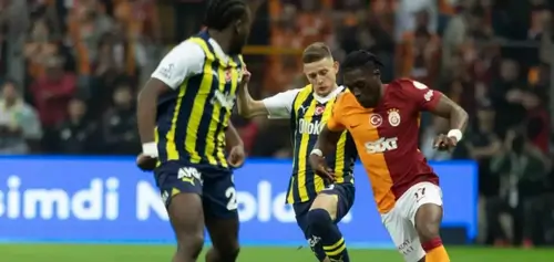 Galatasaray vs Fenerbahce борьба за титул Турция