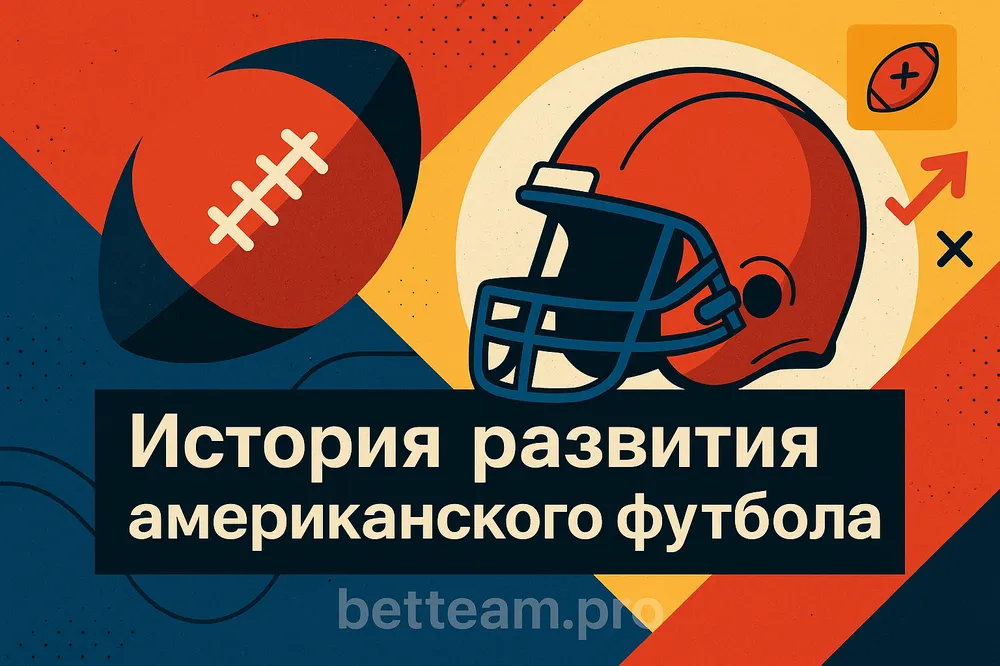 История развития американского футбола на Betteam.pro