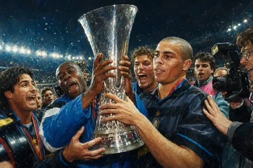 Роналдо в финале Кубка УЕФА 1998
