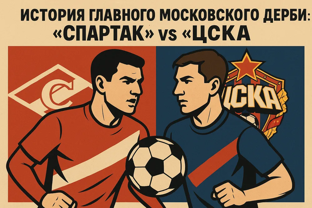 История Главного московского дерби: «Спартак» vs «ЦСКА»