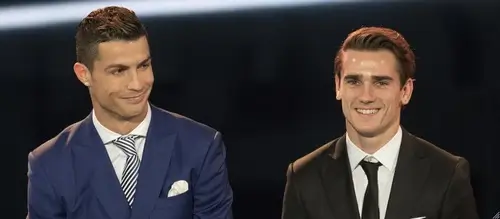 Криштиану Роналду и Антуан Гризманн