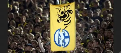 Баннер болельщиков Боруссии