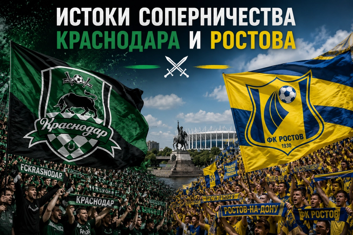 Истоки соперничества Краснодара и Ростова