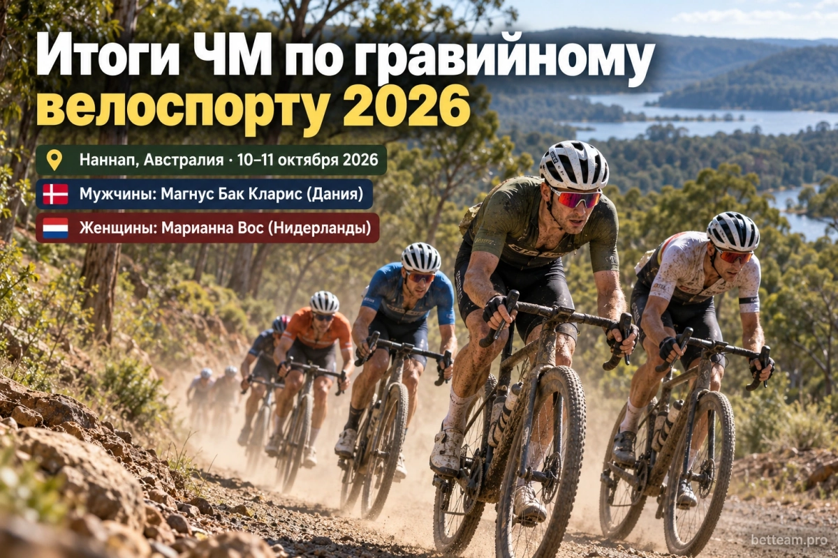 Итоги ЧМ по гравийному велоспорту 2026
