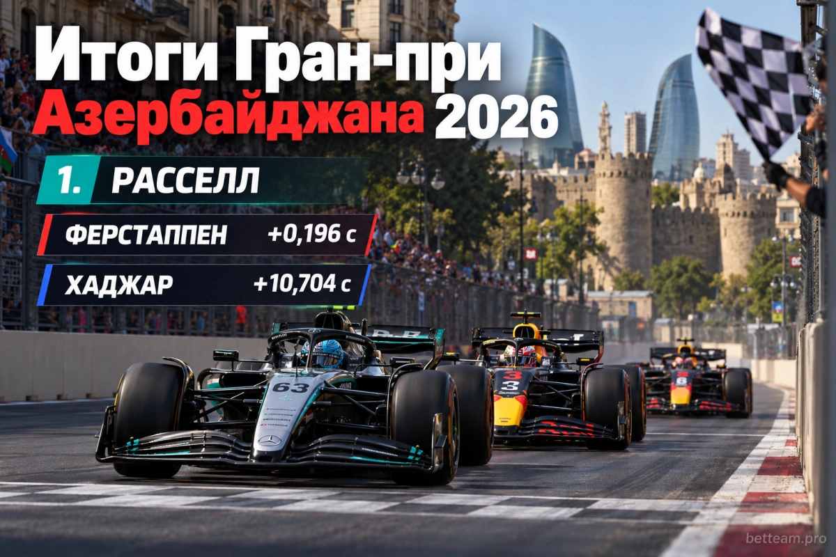 Итоги Гран-при Азербайджана 2026