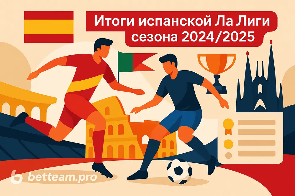 Итоги Ла Лиги сезона 2024/2025 на Betteam.pro