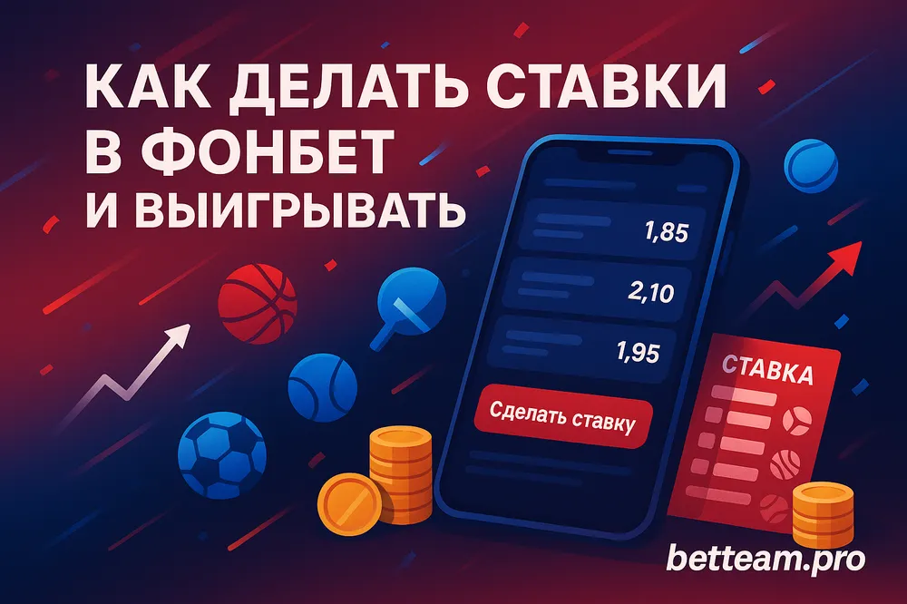 Как делать ставки на Фонбет и выигрывать