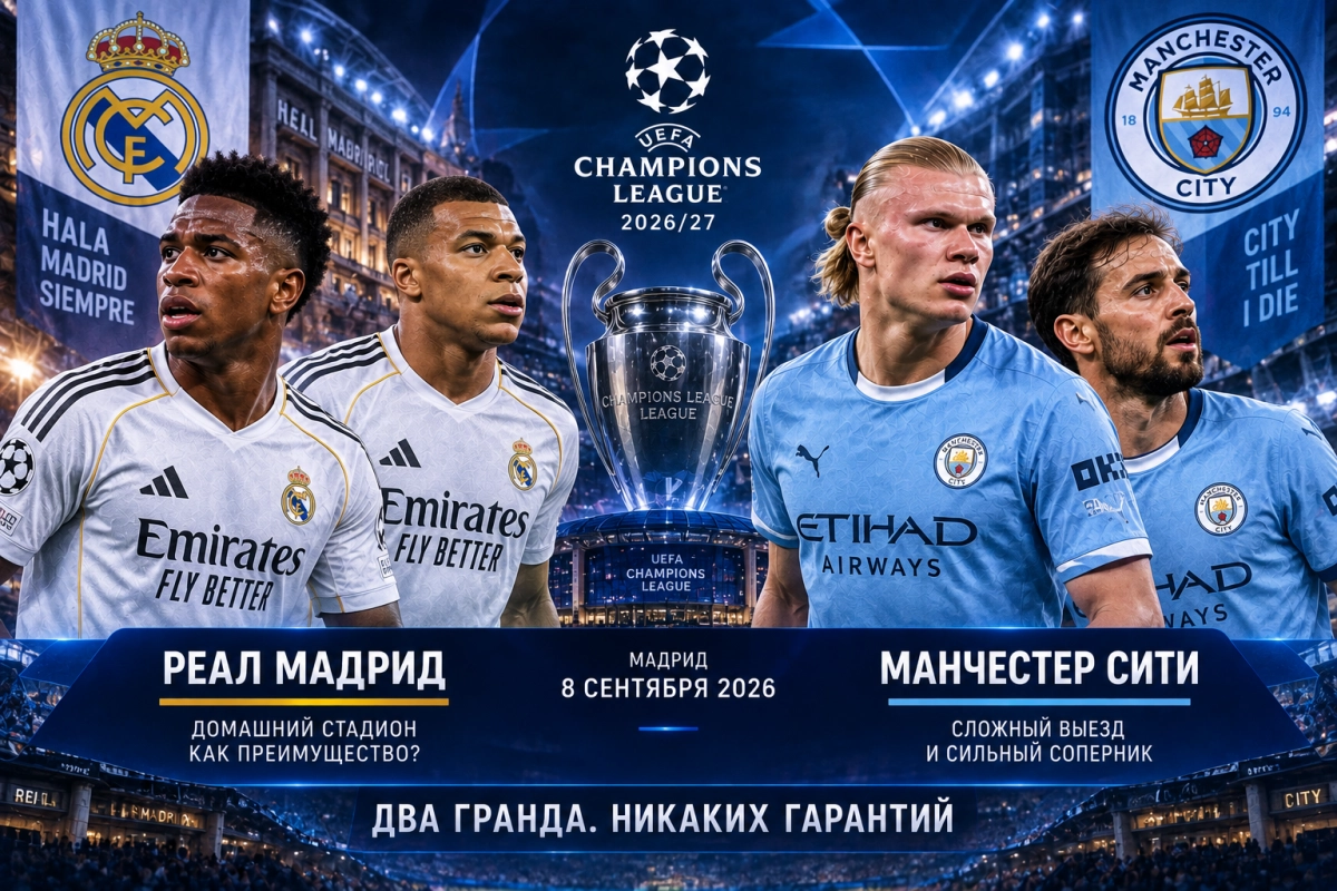 Реал Мадрид и Манчестер Сити &mdash; фавориты под угрозой в первом туре Лиги чемпионов