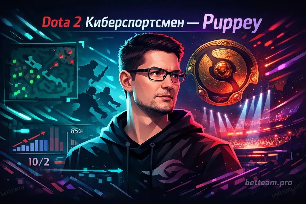 Киберлегенда Dota 2 Puppey