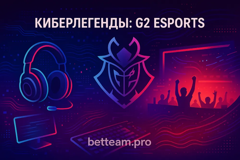 Киберлегенды: G2 Esports на Betteam.pro