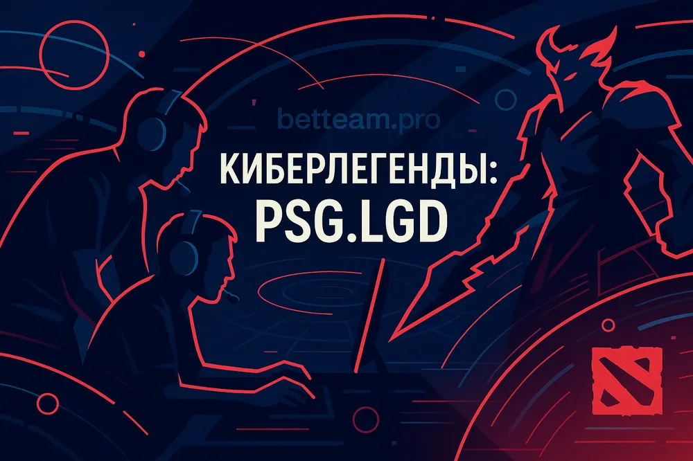 Киберлегенды PSG.LGD на Betteam.pro