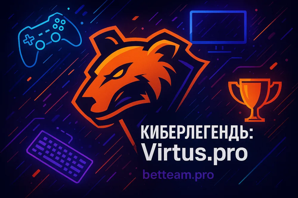 Киберлегенды Virtus.pro на Betteam.pro