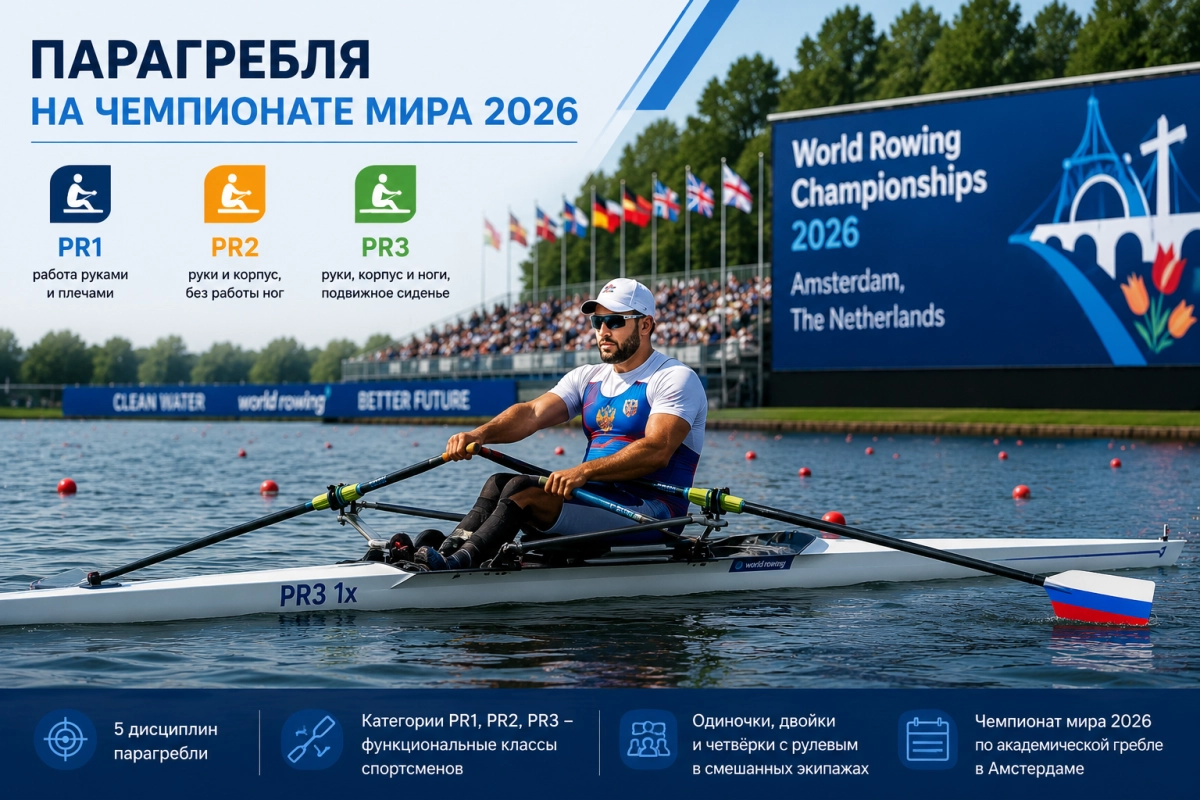 Парагребля на чемпионате мира 2026