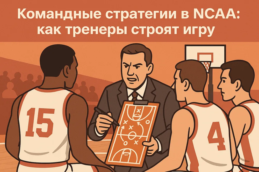 Командные стратегии в NCAA: как тренеры строят игру