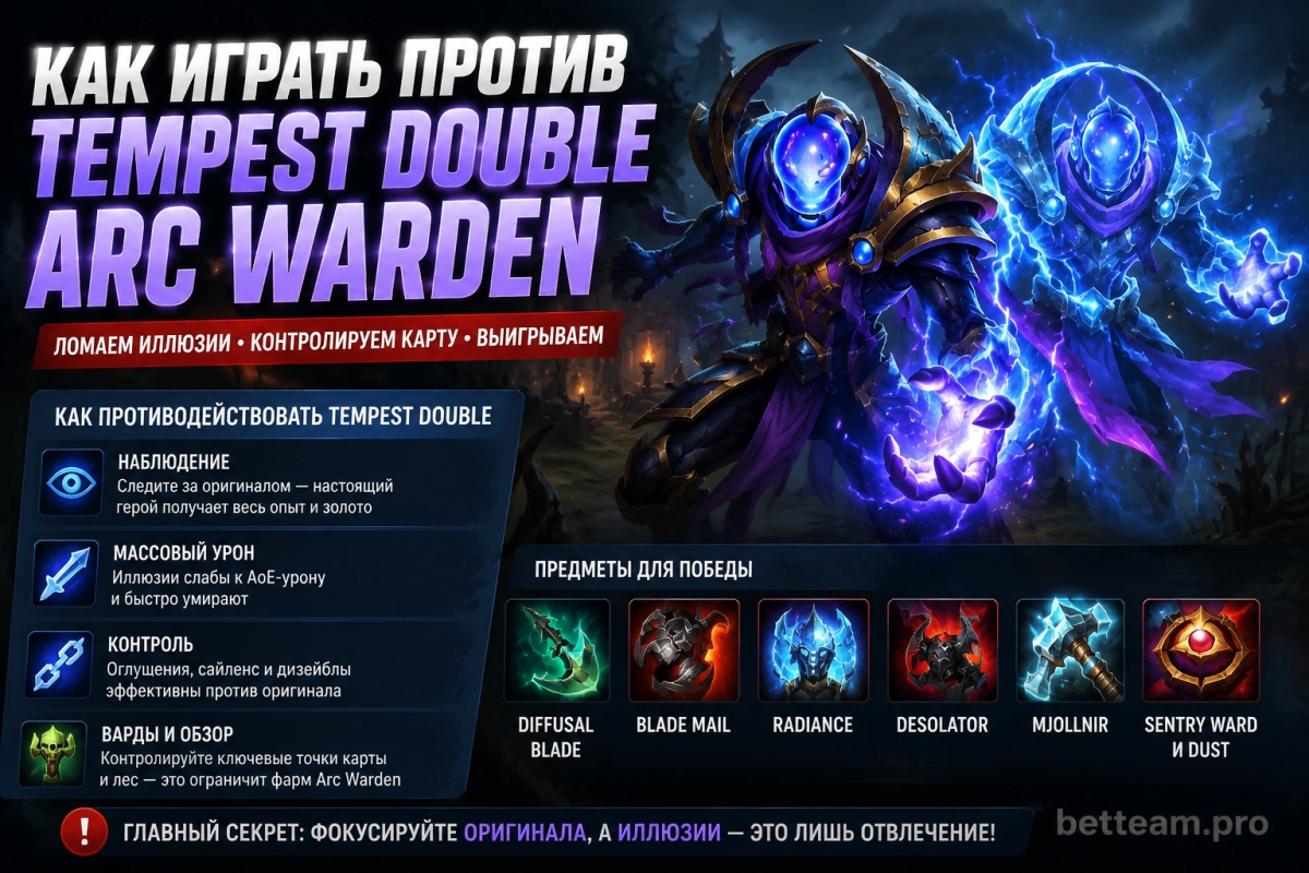 Как играть против Tempest Double Arc Warden