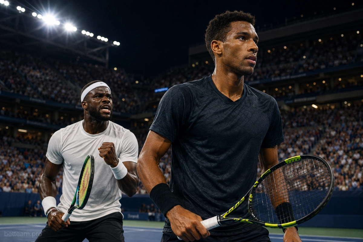Феликс Оже-Альяссим и Фрэнсис Тиафо на пути к финалу US Open