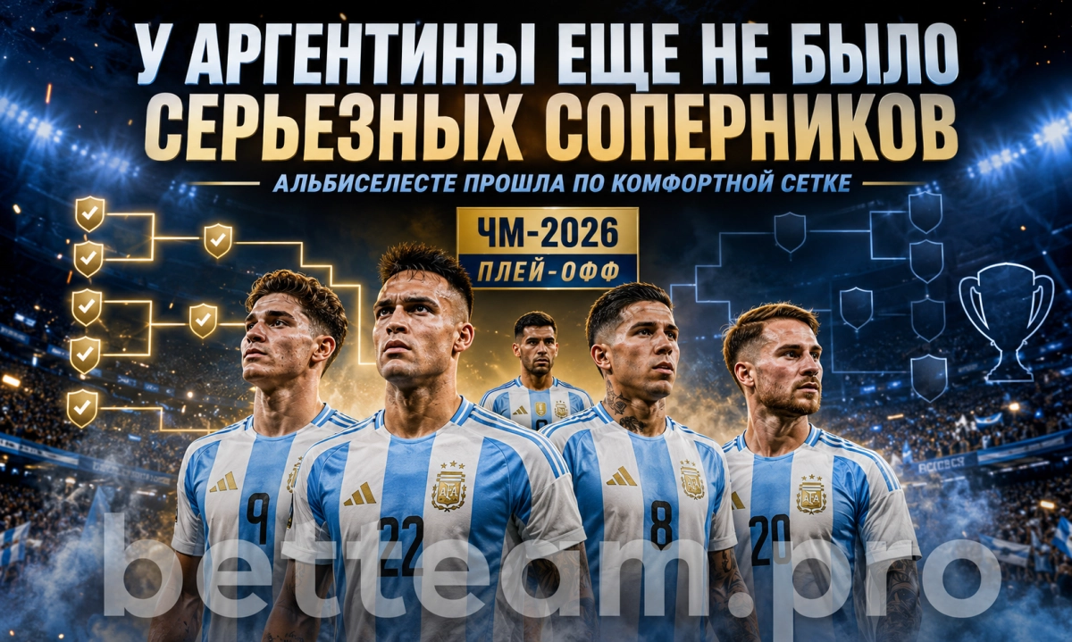 У Аргентины еще не было серьезных соперников в плей-офф
