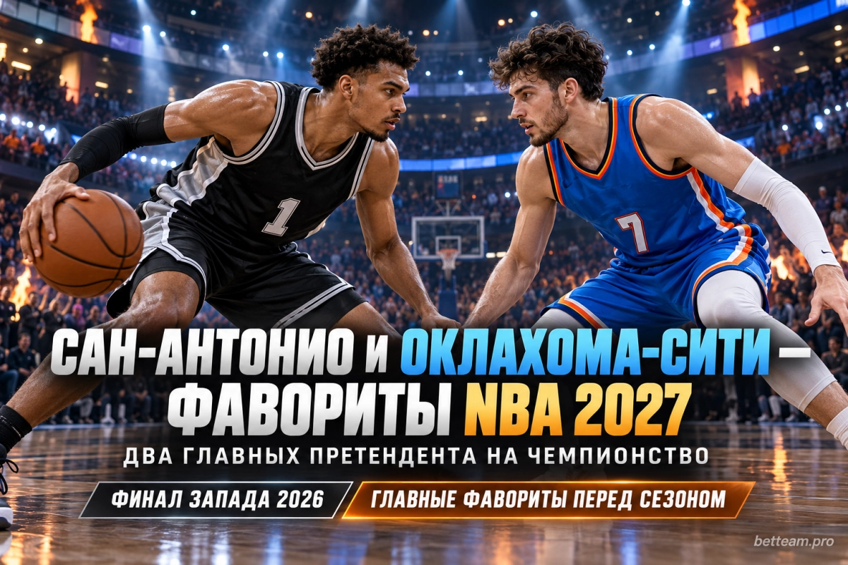 Сан-Антонио и Оклахома-Сити &mdash; фавориты NBA 2027