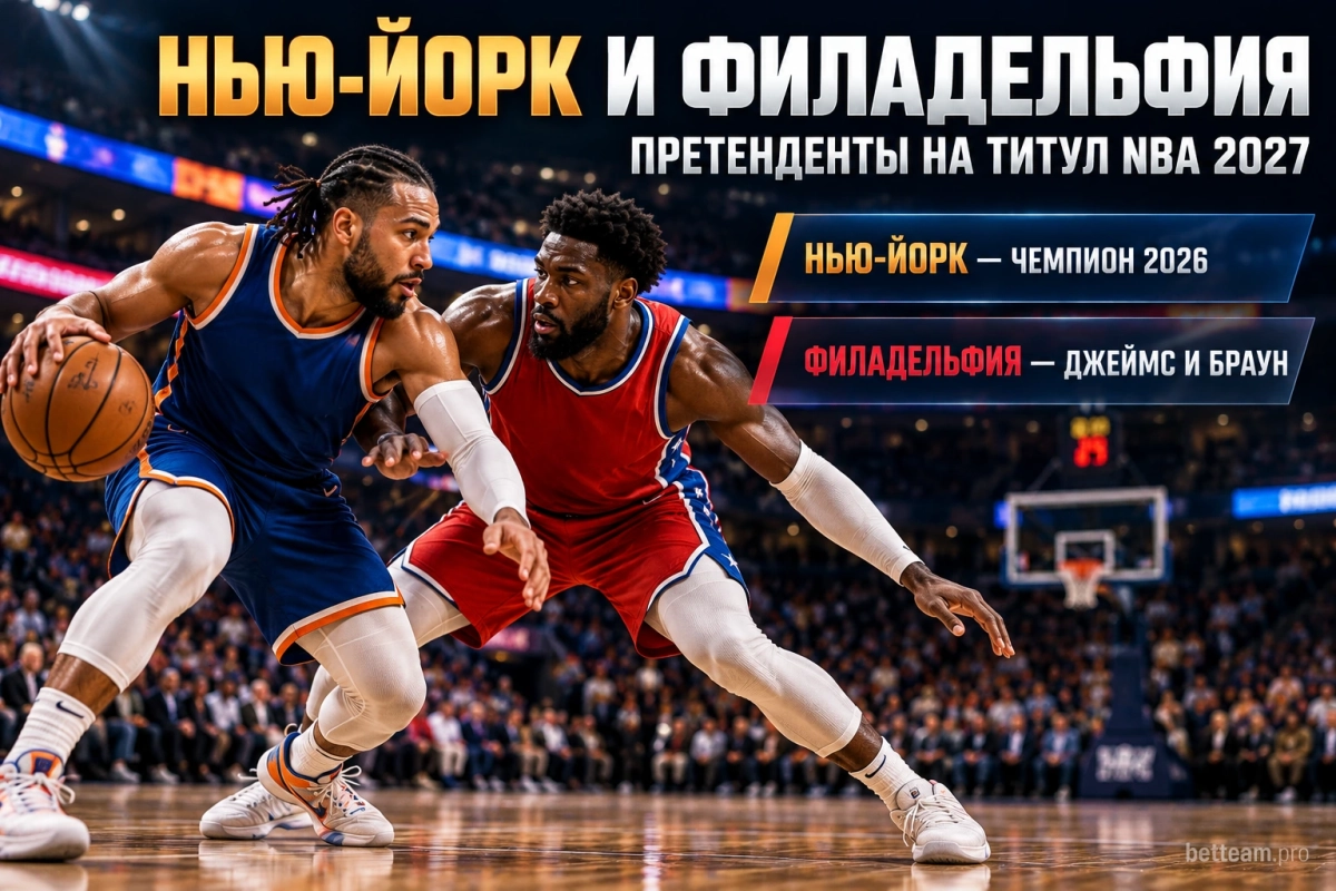Нью-Йорк и Филадельфия &mdash; претенденты на чемпионство NBA