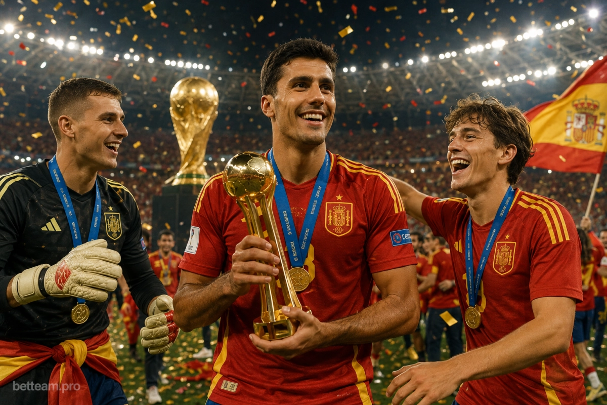 Родри и главные герои чемпионата мира по футболу 2026