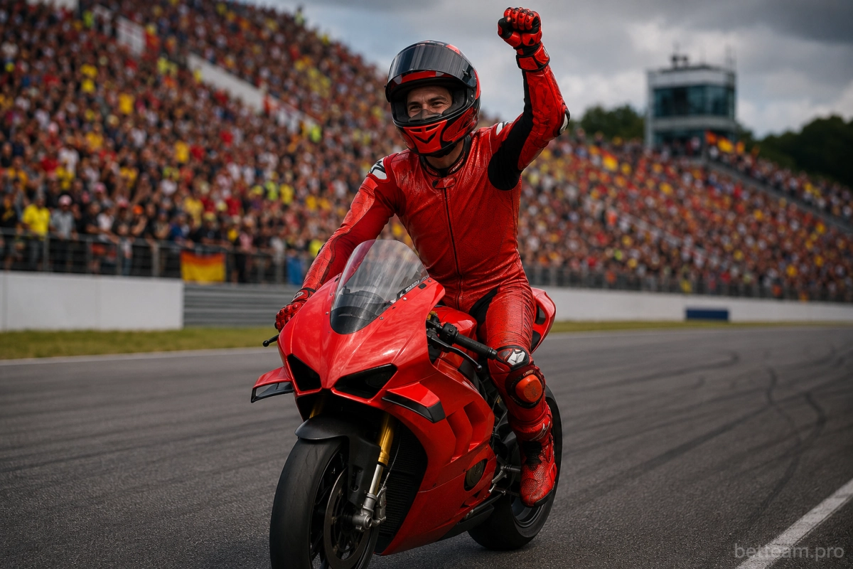 Марк Маркес &mdash; победитель Гран-при Германии MotoGP 2026