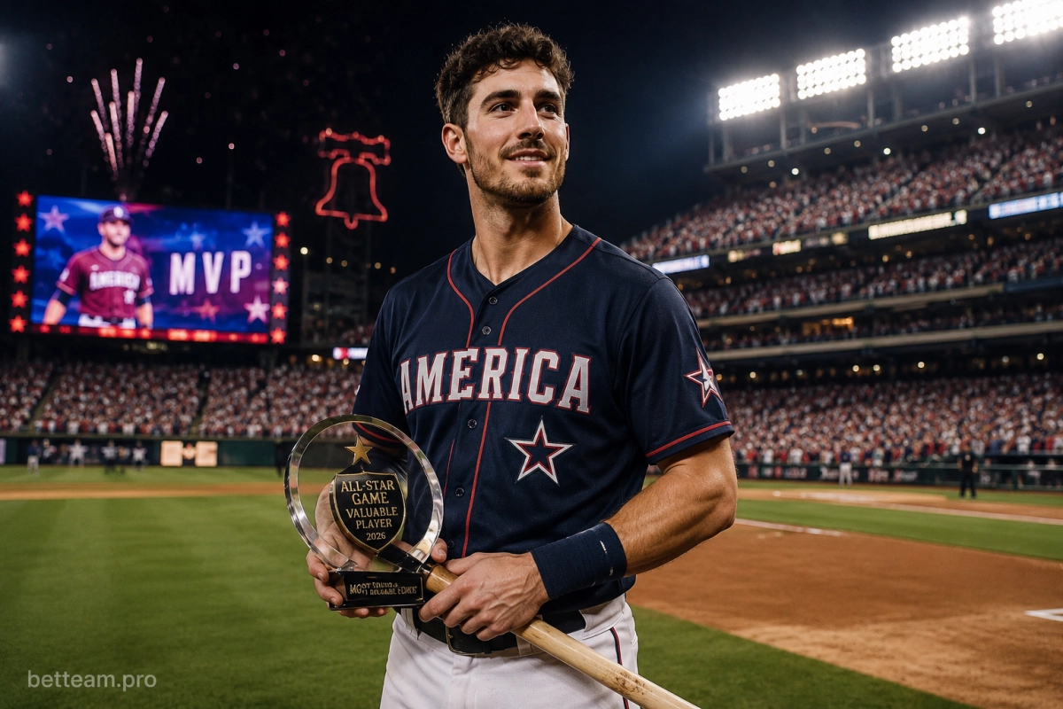 Коди Беллинджер &mdash; самый ценный игрок Матча всех звёзд MLB 2026