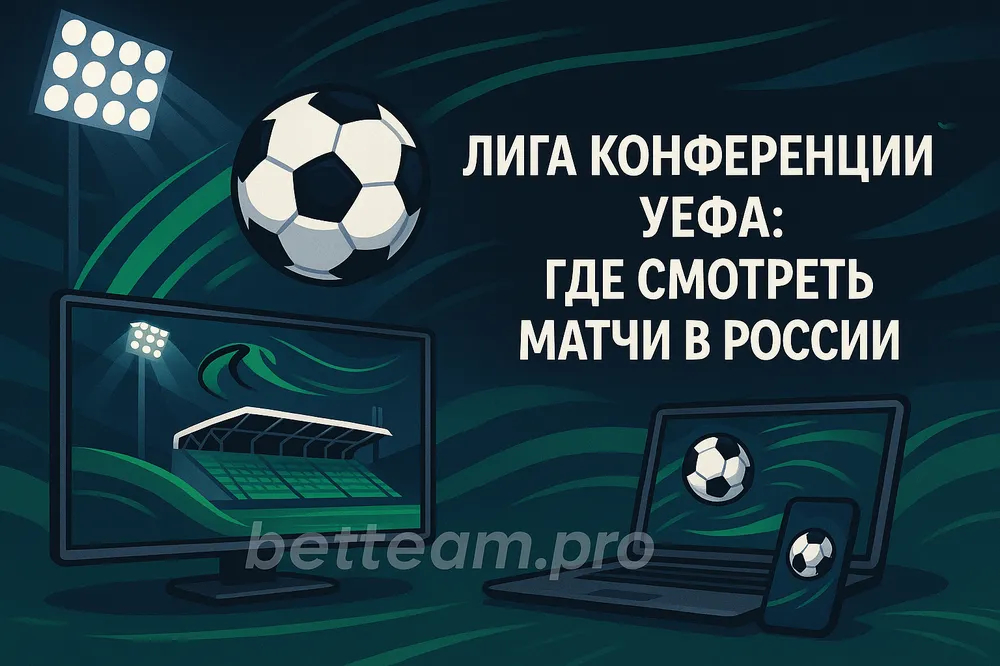 Лига Конференций УЕФА: где смотреть матчи в России на Betteam.pro