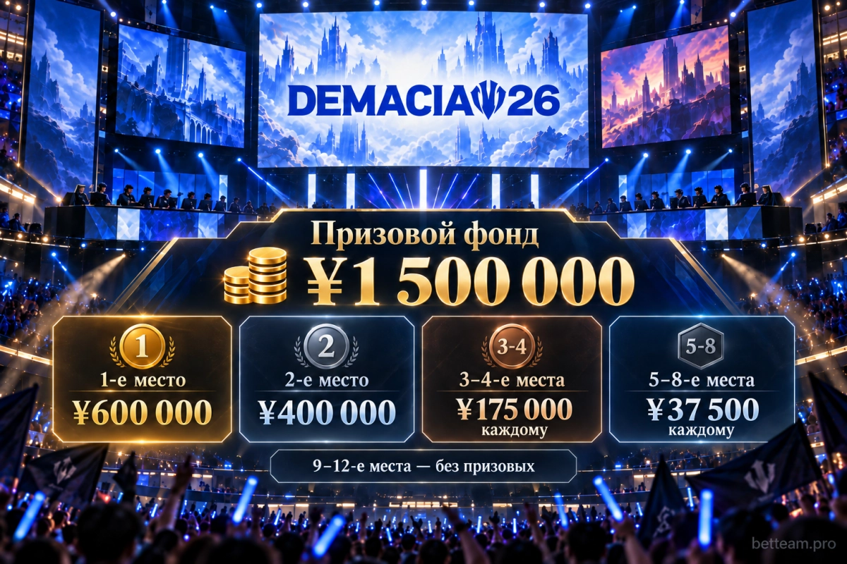 Призовой фонд Demacia Cup Global Invitational 2026