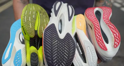 carbon plate running shoes technology marathon