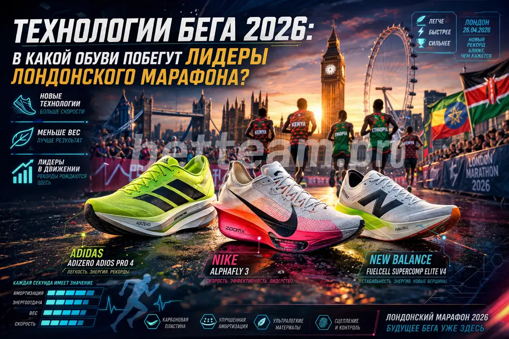 London Marathon 2026 supershoes elite runners