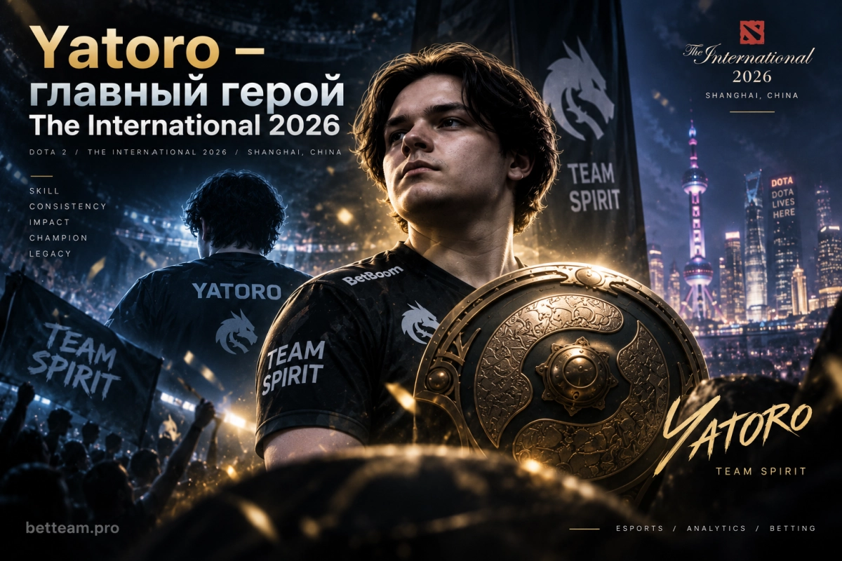 Yatoro &mdash; главный герой The International 2026