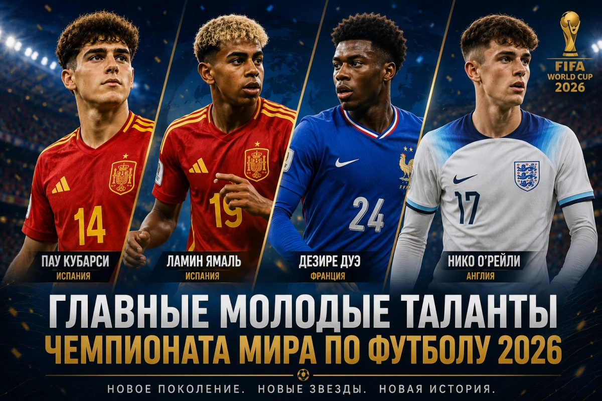 Главные молодые таланты чемпионата мира по футболу 2026