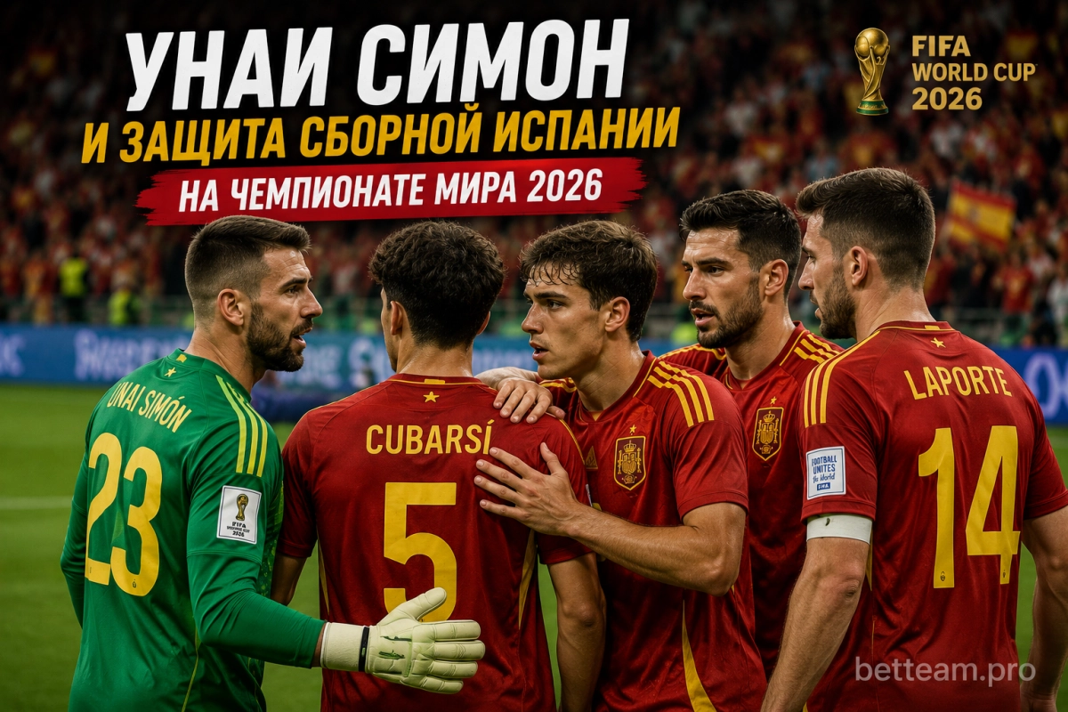 Унаи Симон и защита сборной Испании на ЧМ-2026