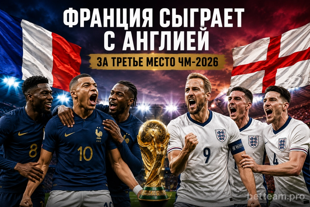Франция сыграет с Англией за третье место ЧМ-2026