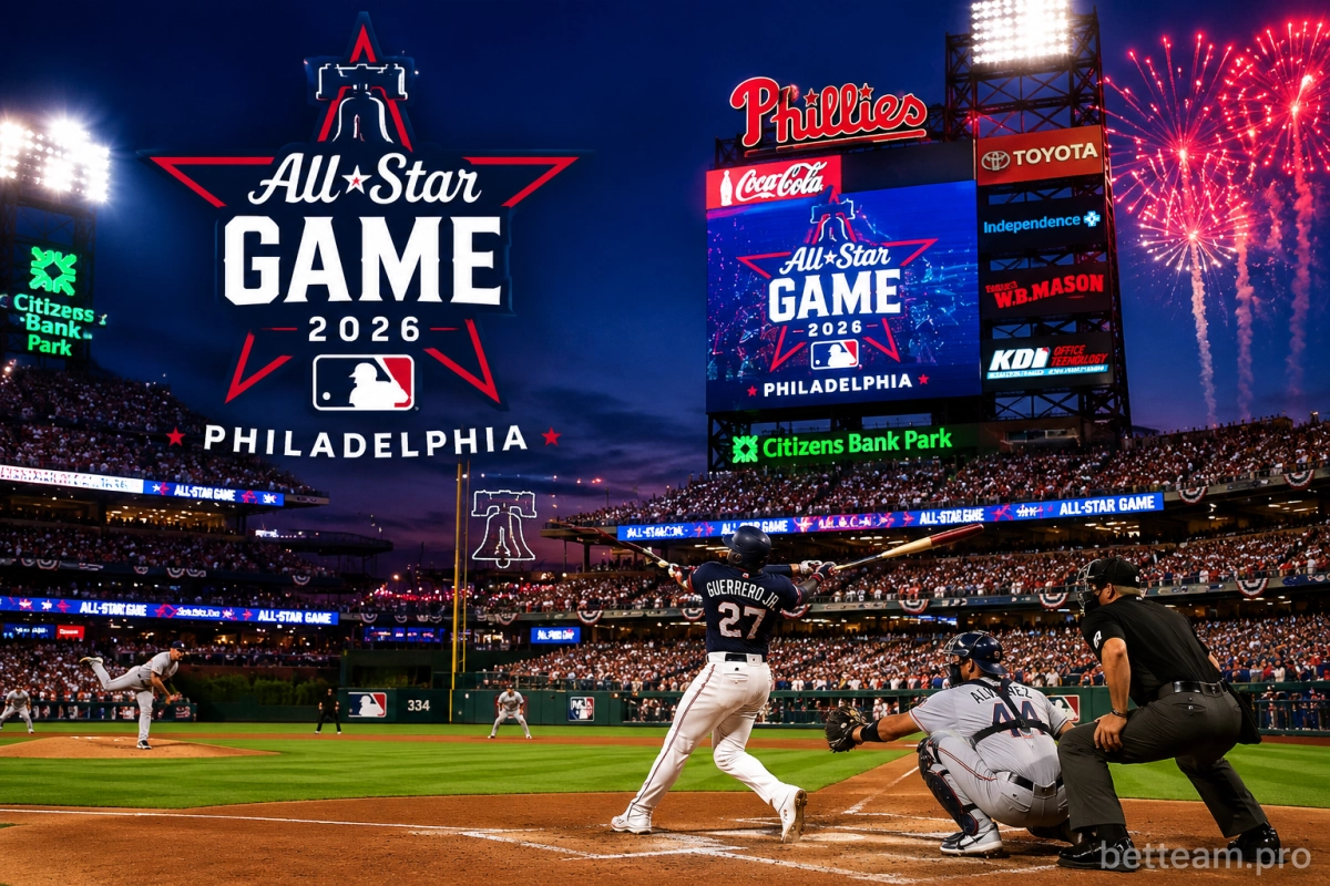 Матч всех звёзд MLB 2026 в Филадельфии