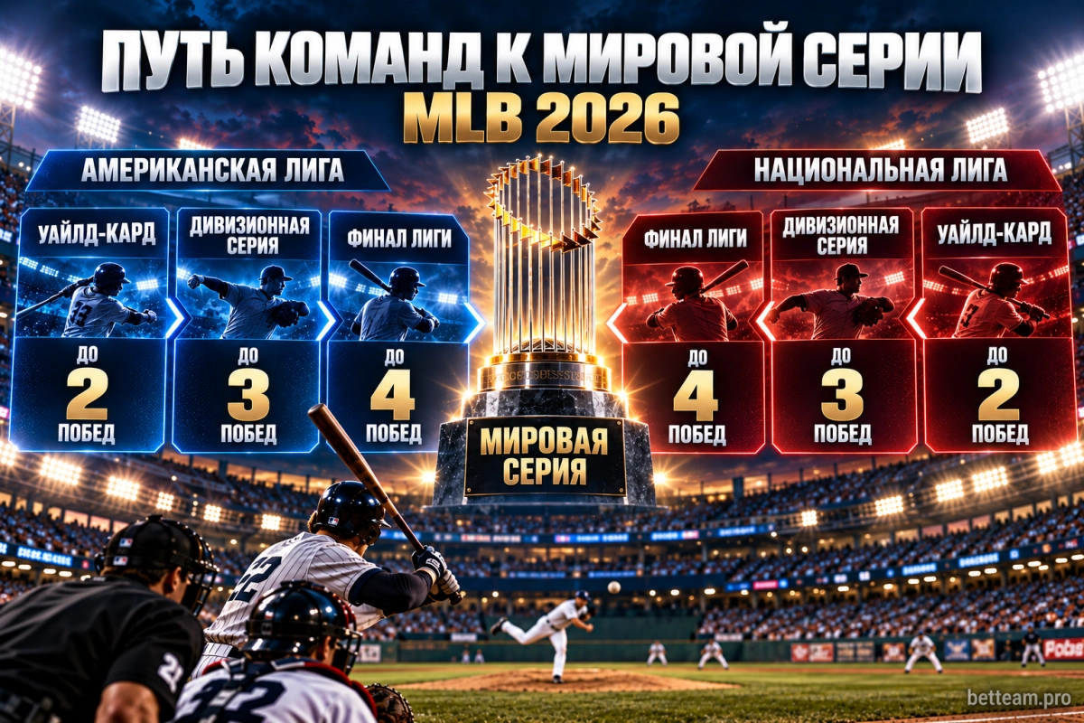 Путь команд к Мировой серии MLB 2026
