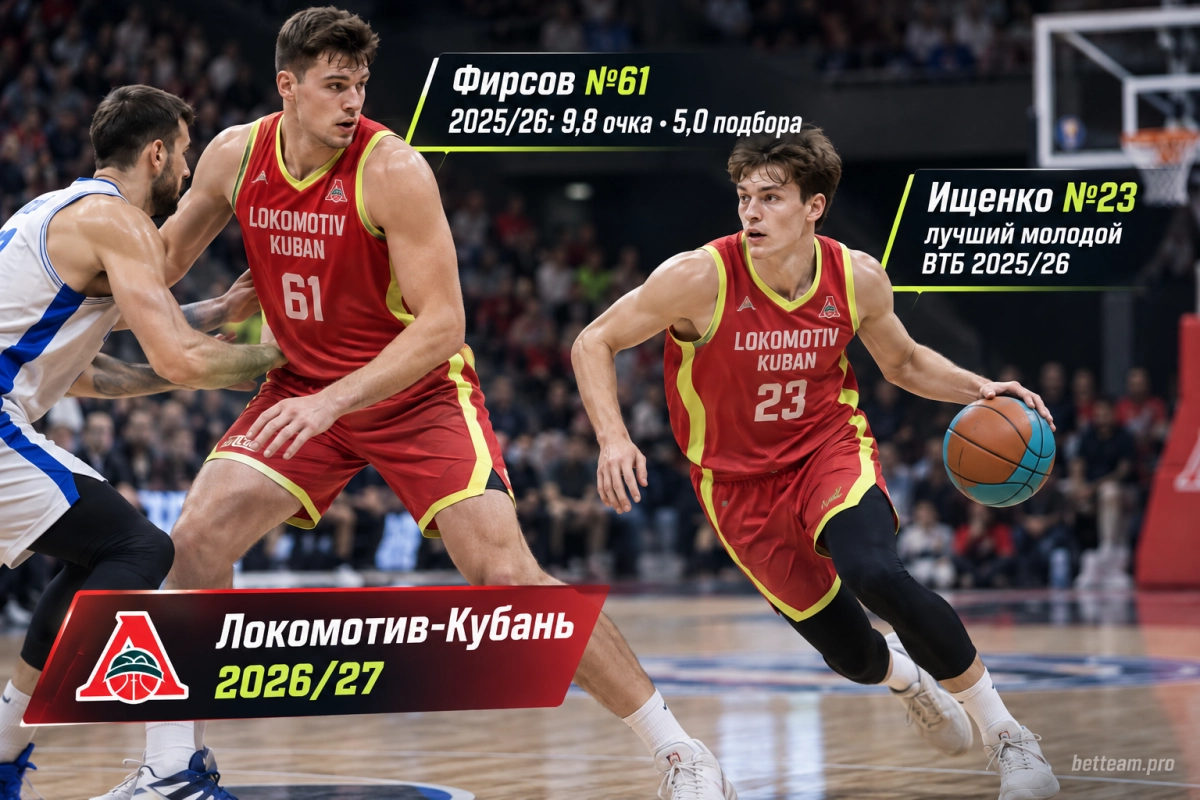 Всеволод Ищенко и Глеб Фирсов &mdash; молодые игроки Единой лиги ВТБ