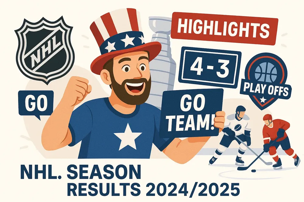 NHL. Итоги сезона 2024/2025 на Betteam.pro