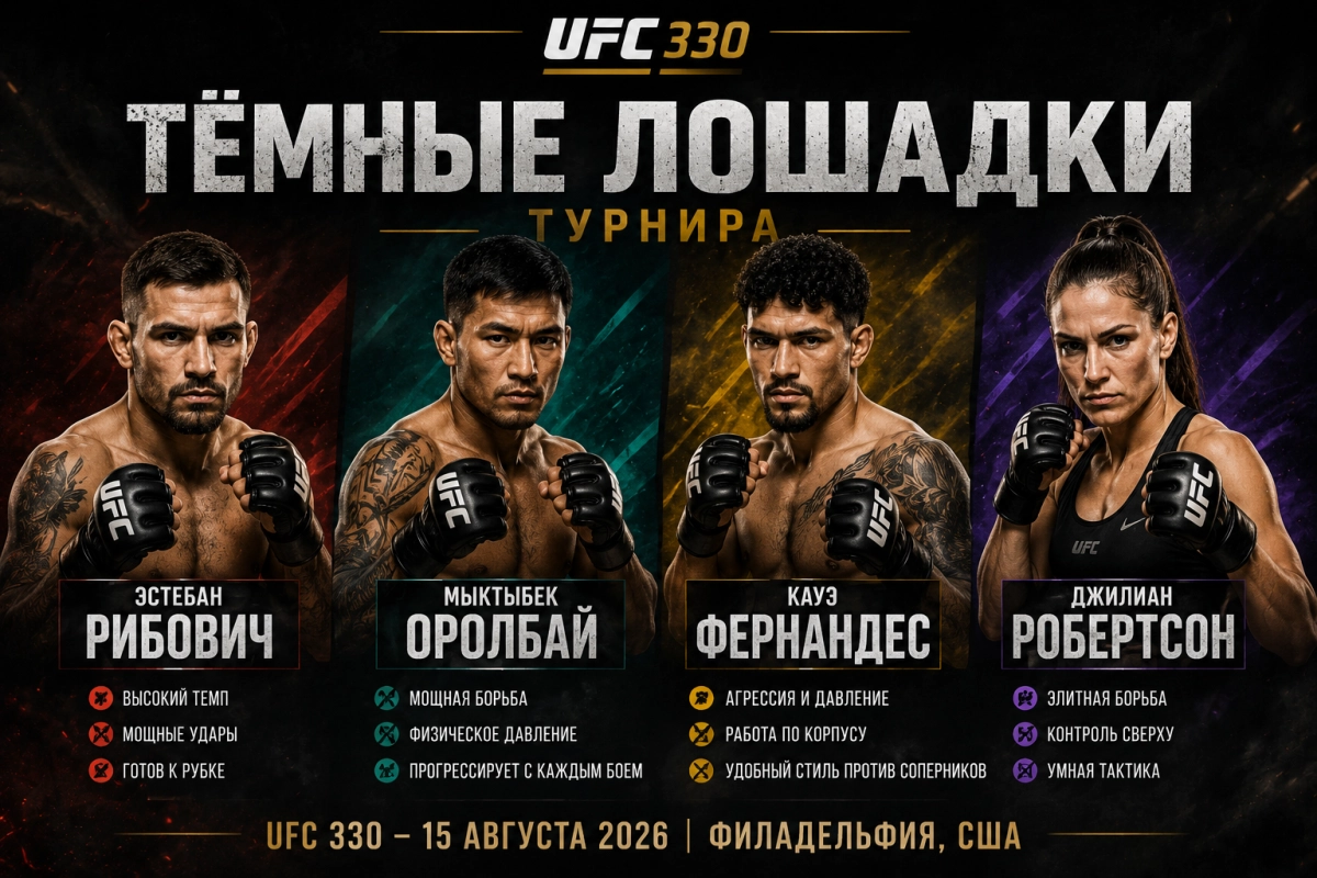 Тёмные лошадки турнира UFC 330