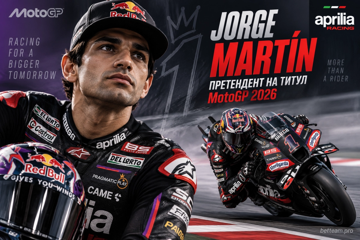 Хорхе Мартин &mdash; претендент на титул MotoGP 2026