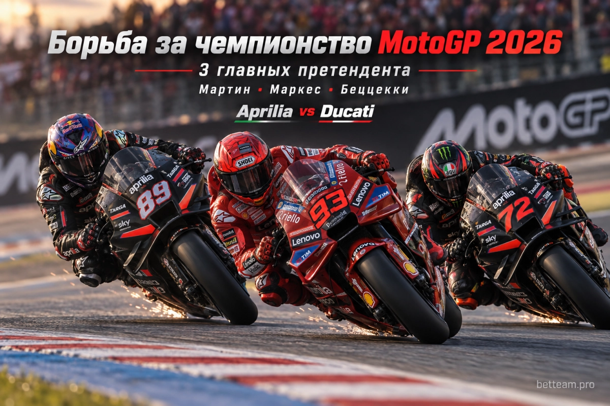 Борьба за чемпионство MotoGP 2026