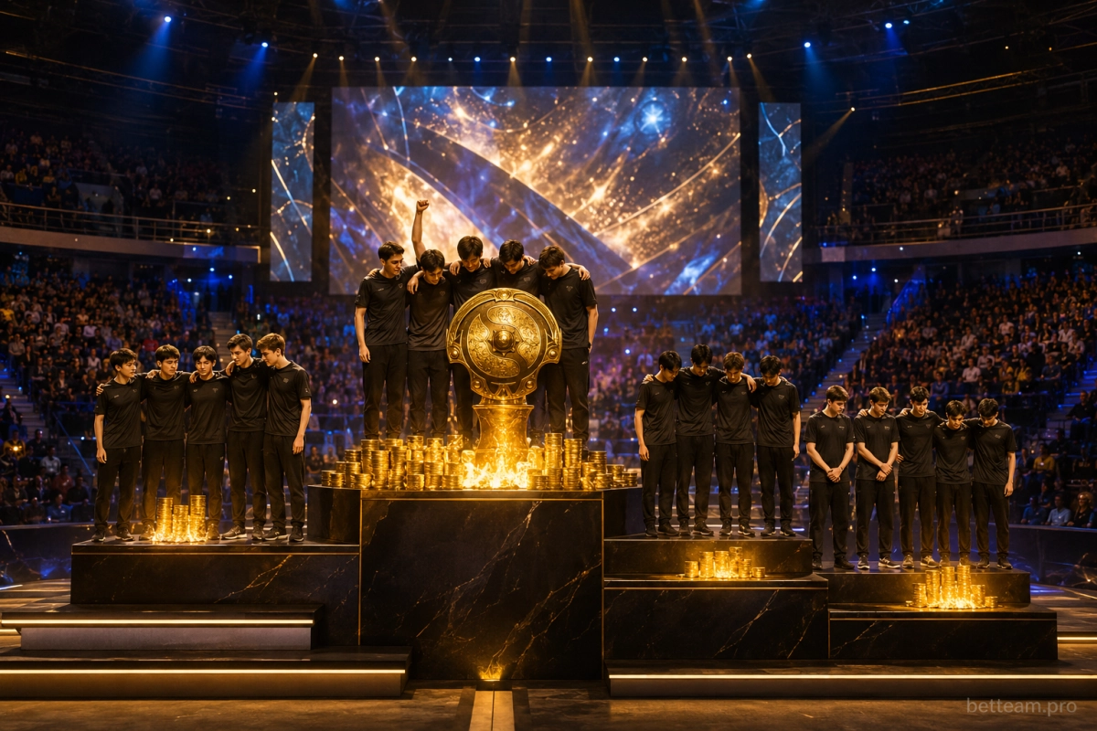 Распределение призовых The International 2026 между командами