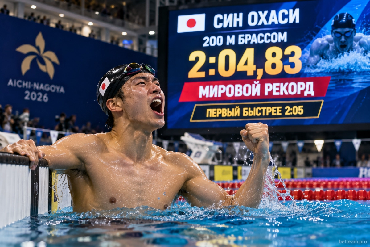 Син Охаси установил мировой рекорд на Азиатских играх 2026