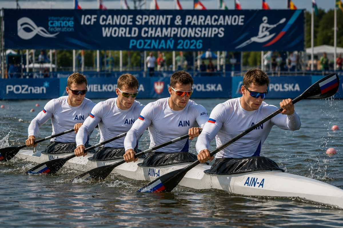 Нейтральные байдарочники из России на чемпионате мира в Познани