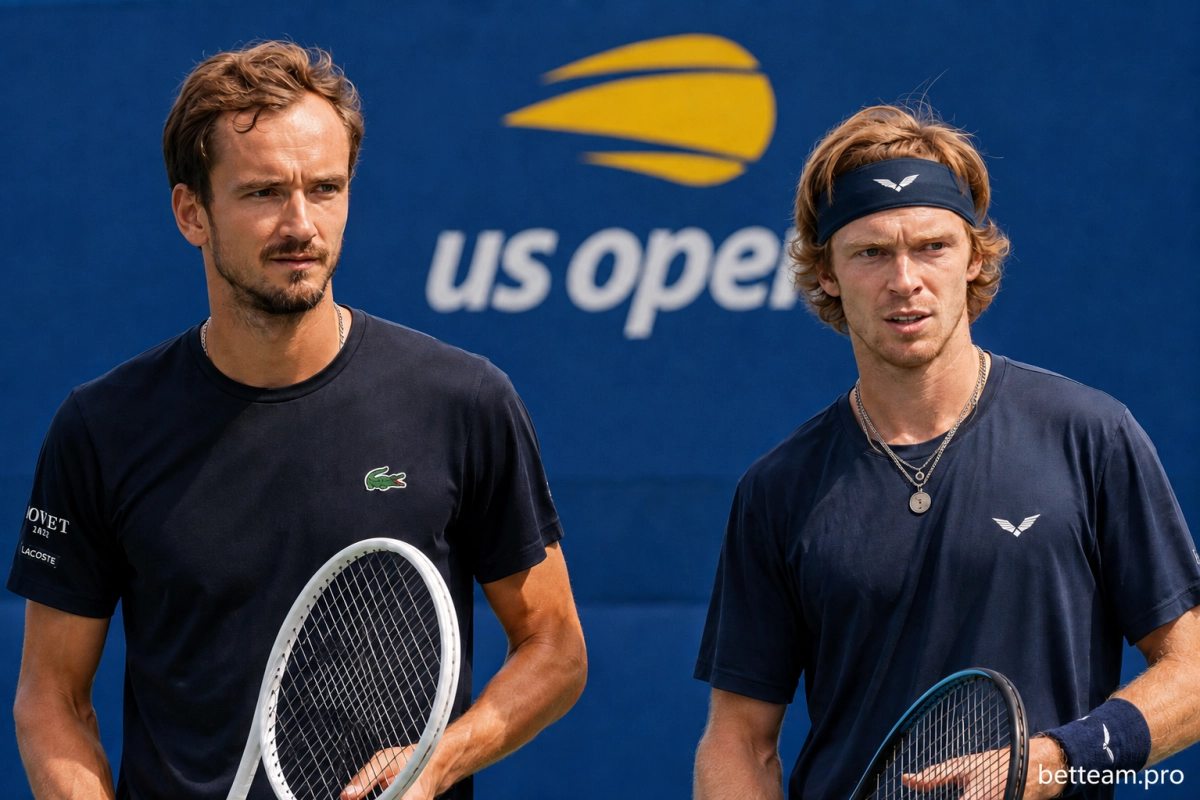 Даниил Медведев и Андрей Рублёв перед US Open 2026