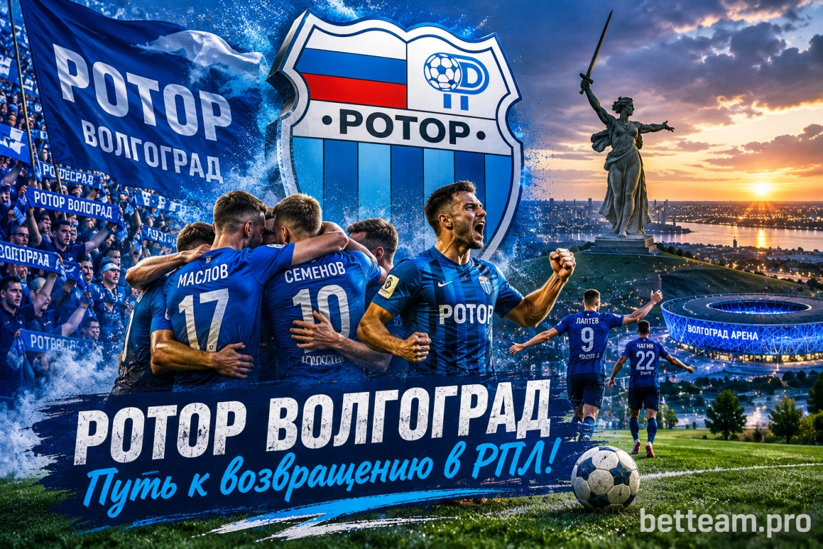 Ротор Волгоград и путь к возвращению в РПЛ