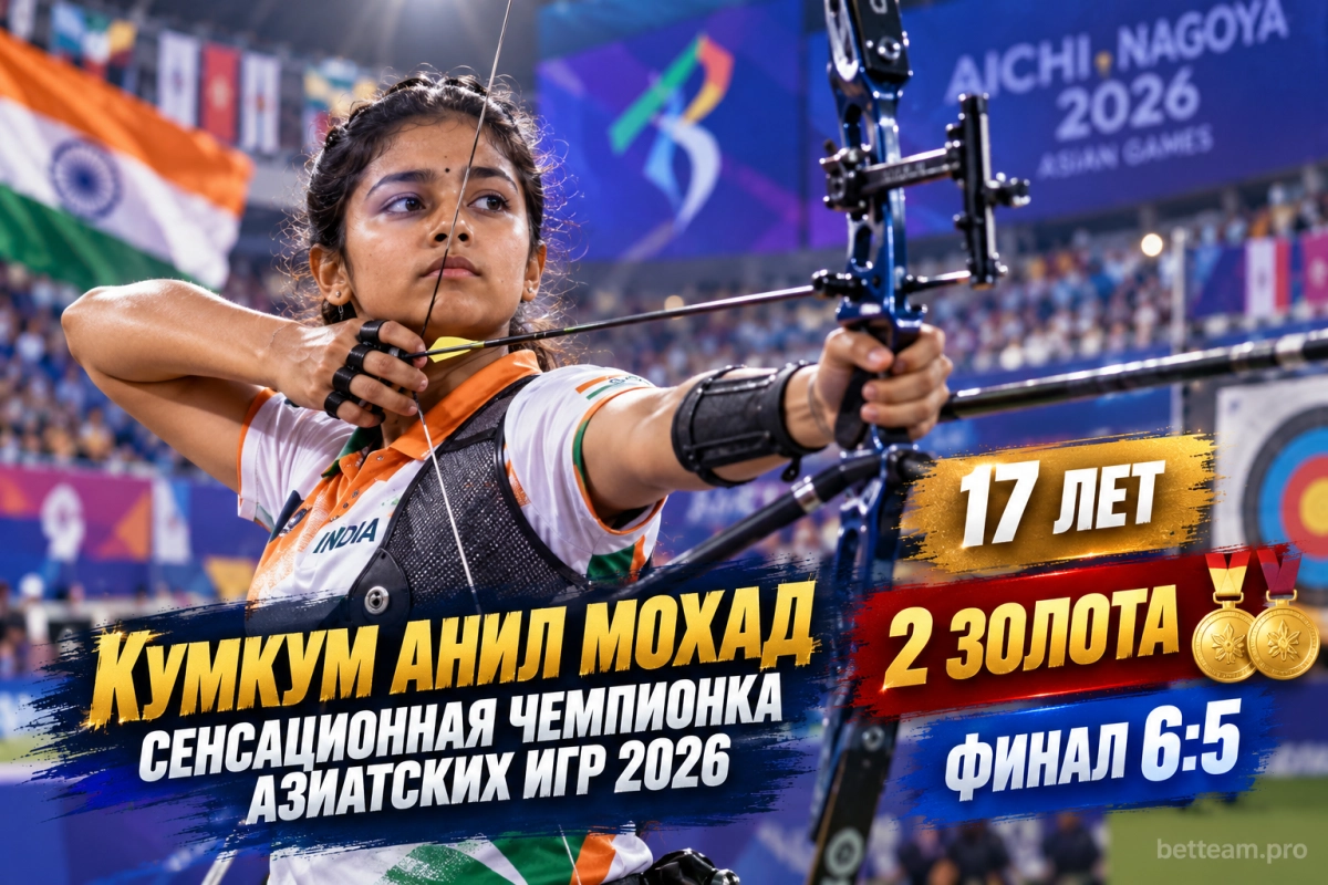Кумкум Анил Мохад &mdash; сенсационная чемпионка Азиатских игр 2026